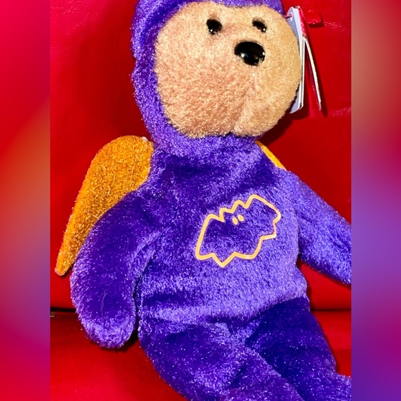 NWT Ty Beanie Babies Halloweenie Beanies Eek the Bear. - Picture 3 of 10